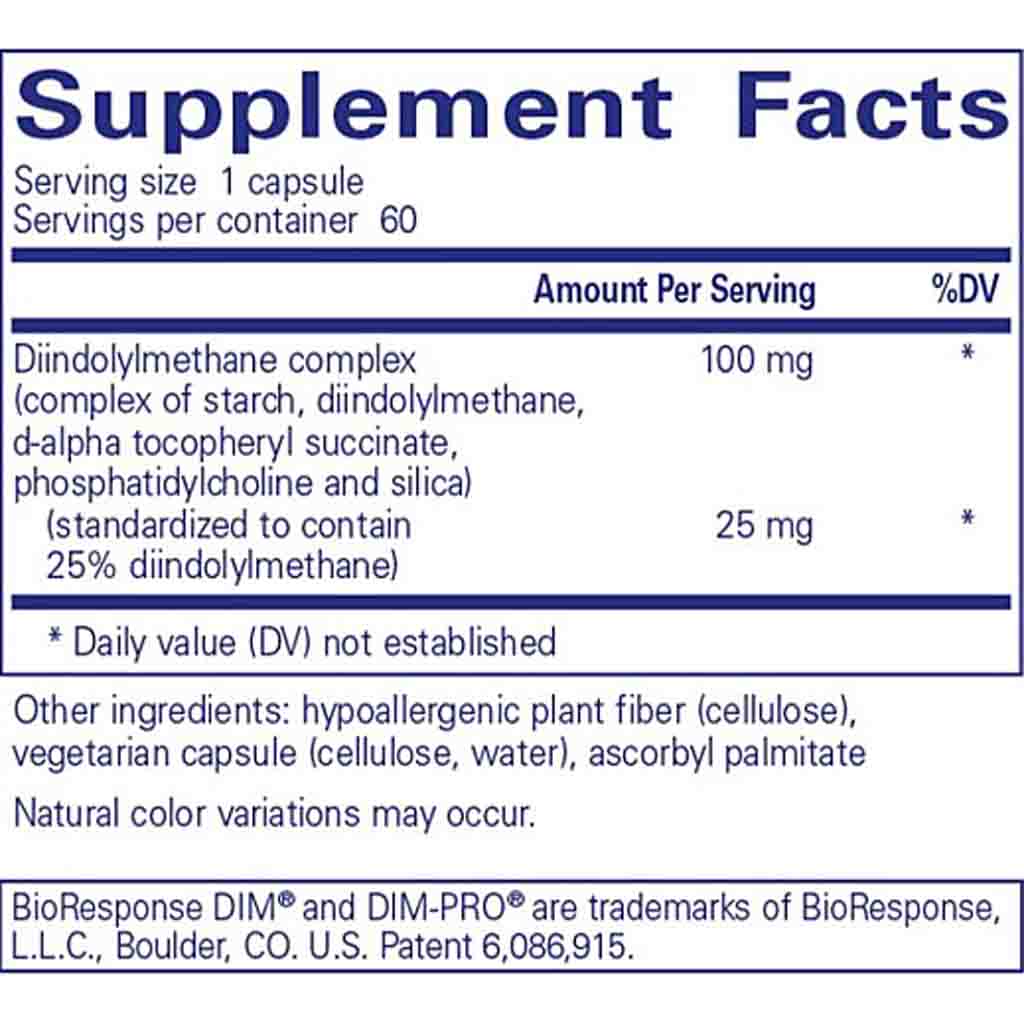 Pure Encapsulations DIMPRO 100 60c