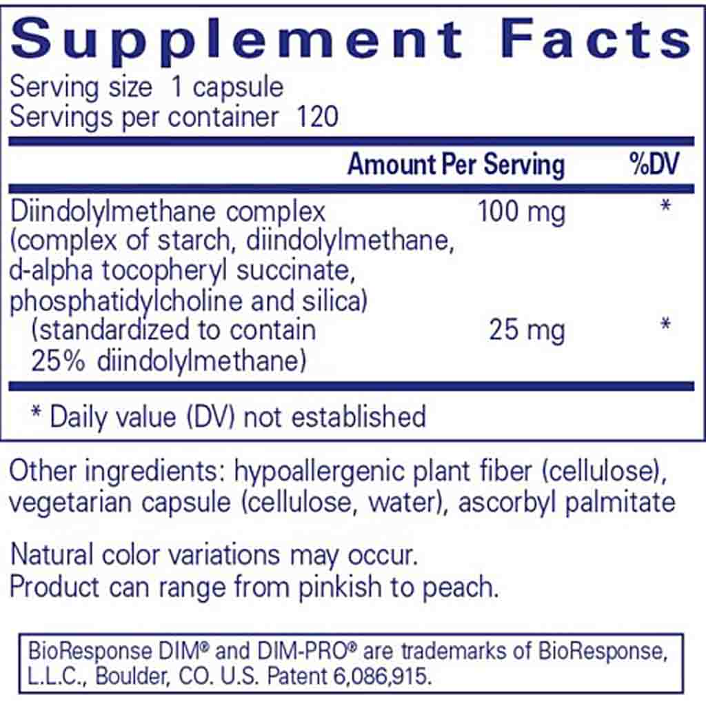 Pure Encapsulations DIMPRO 100 120c