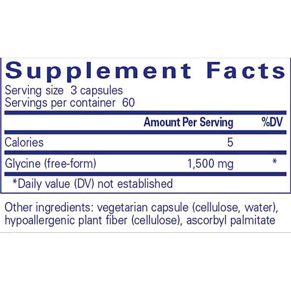 Pure Encapsulations Glycine 180c