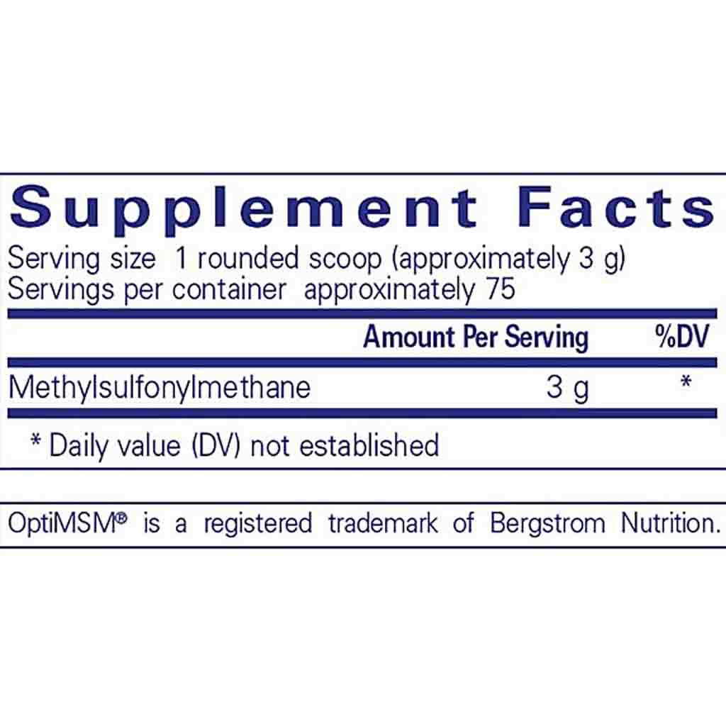 Pure Encapsulations MSM Powder 227 g