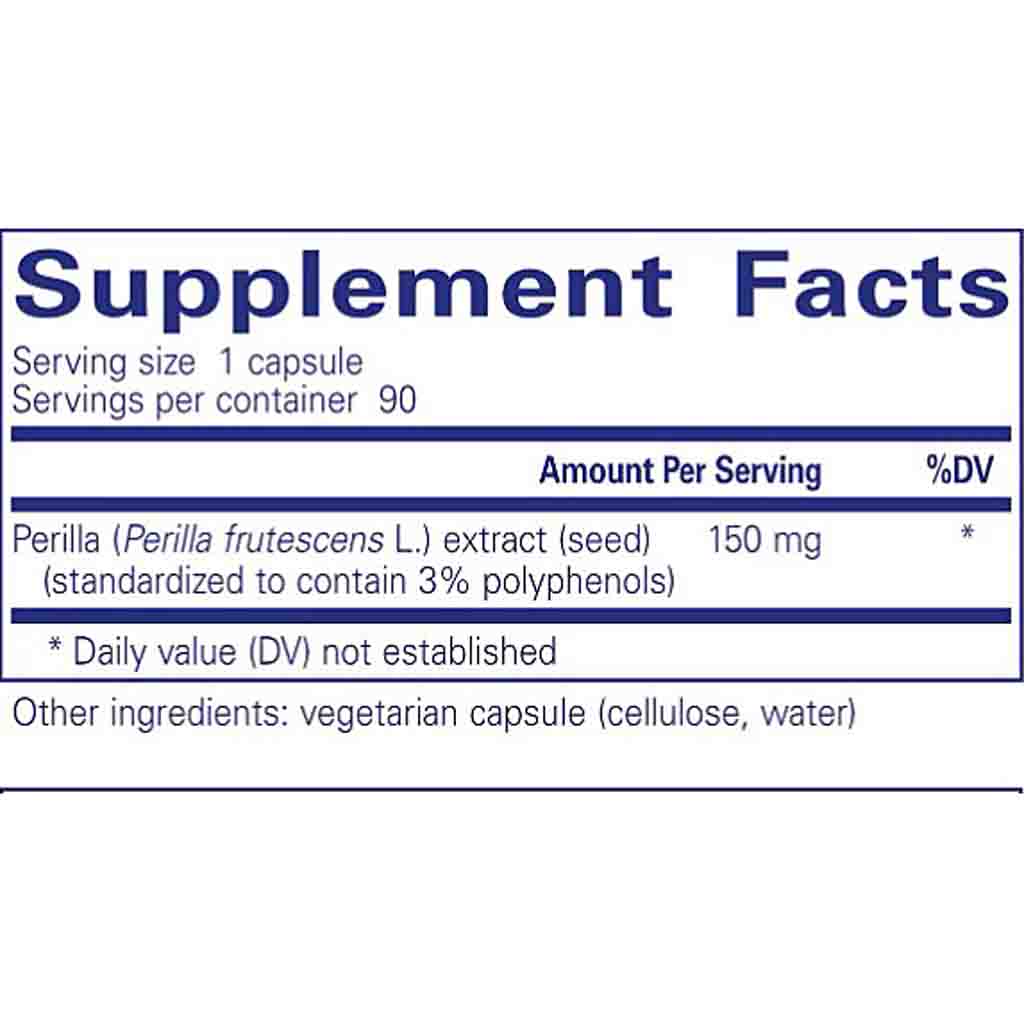 Pure Encapsulations Perilla extract 90c
