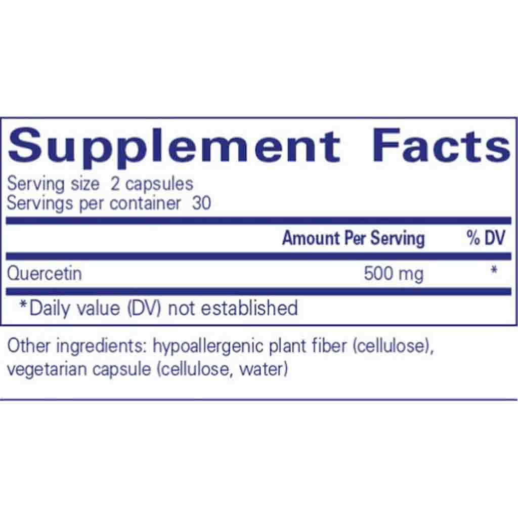 Pure Encapsulations Quercetin 60c