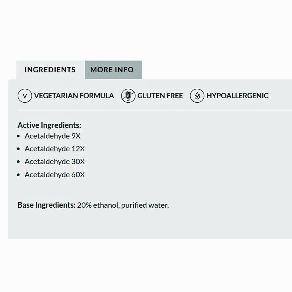 Professional Formulas Acetaldehyde 1oz