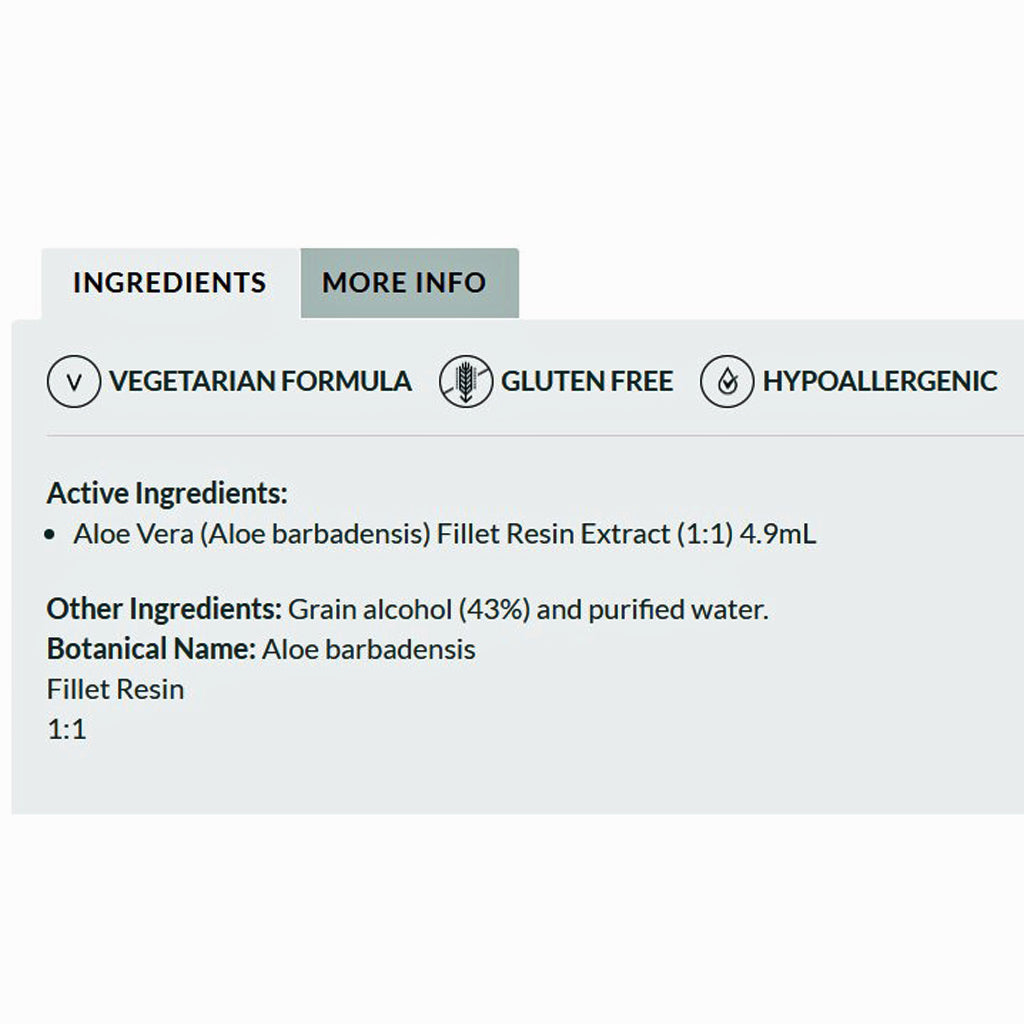 Professional Formulas Aloe Vera 16 oz