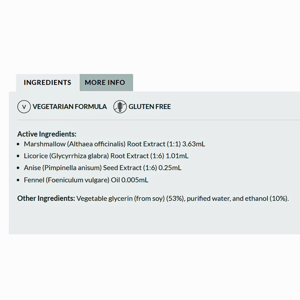 Professional Formulas Althaea Complex 8oz
