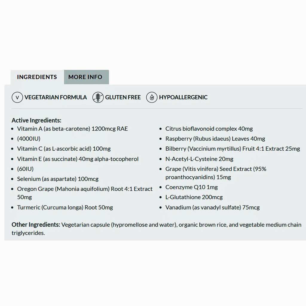 Professional Formulas Antioxidant Complex 60c