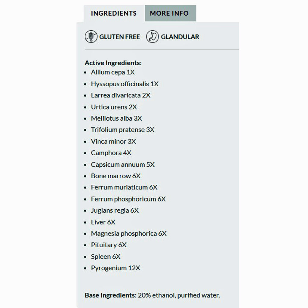 Professional Formulas Blood Stim Liquescence 4oz