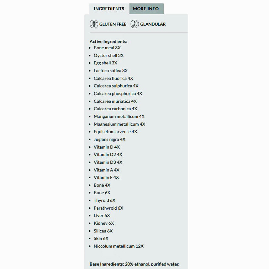 Professional Formulas Bone Stim Liquescence 4oz