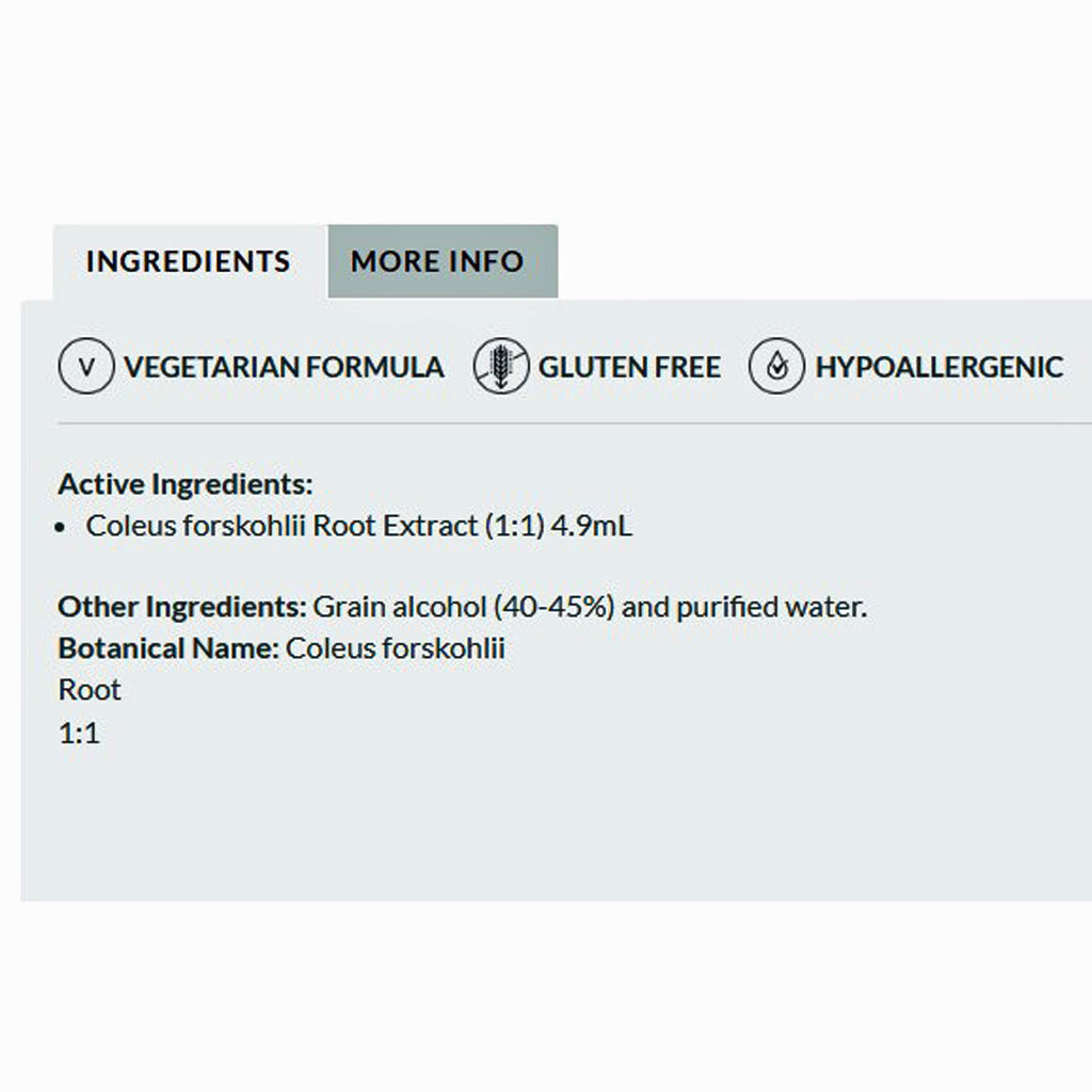 Professional Formulas Coleus (Coleus forskholii) 8.4 oz