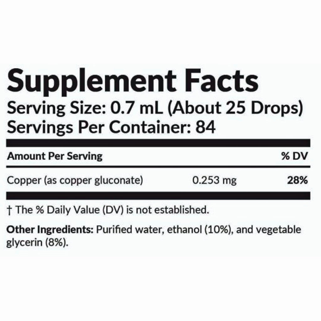 Professional Formulas Copper Oligo 2oz