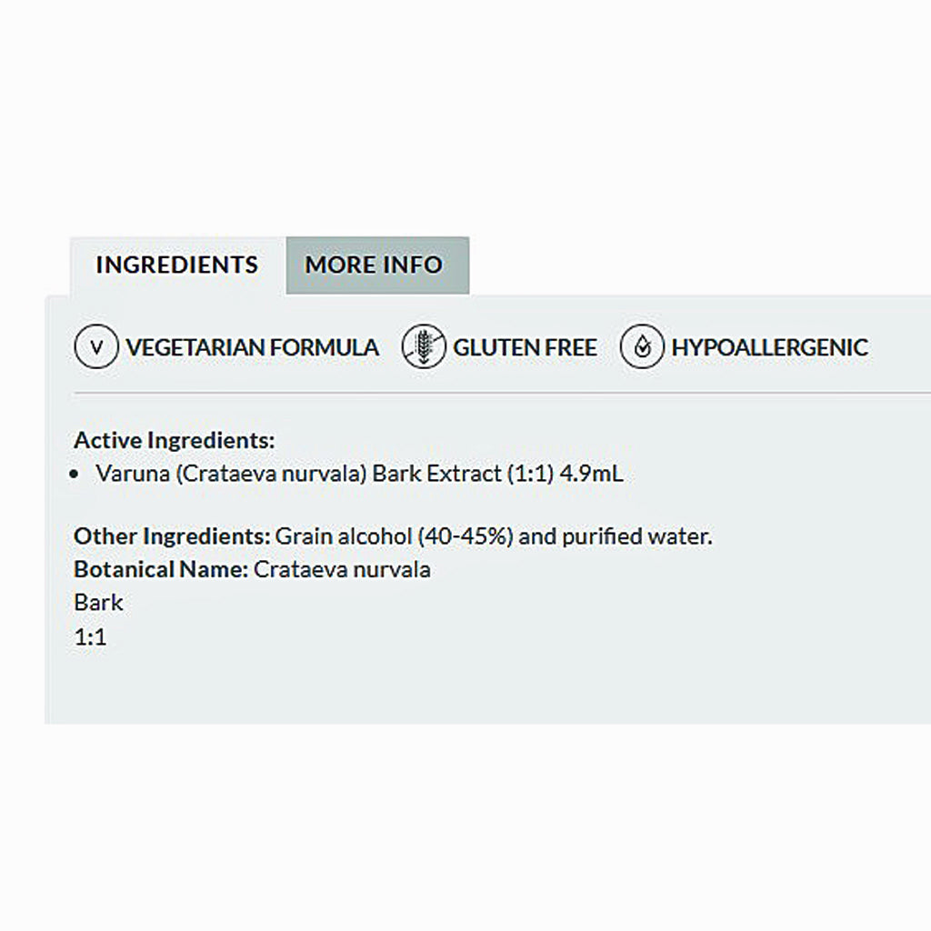 Professional Formulas Crataeva (Crataeva Nurvala) 16oz