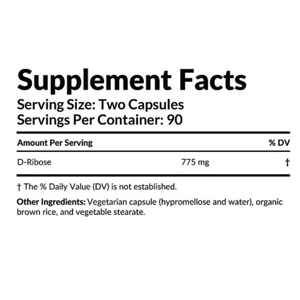 Professional Formulas D-Ribose 180c