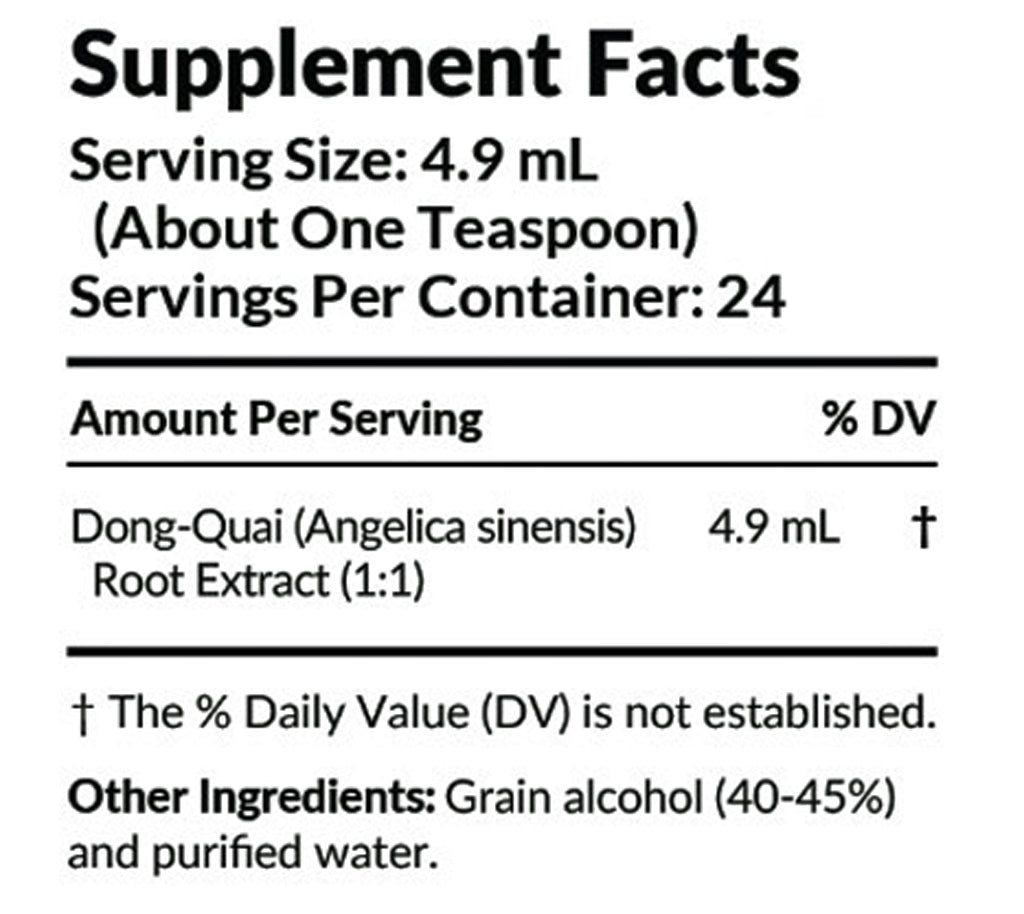 Professional Formulas Dong Quai 8oz