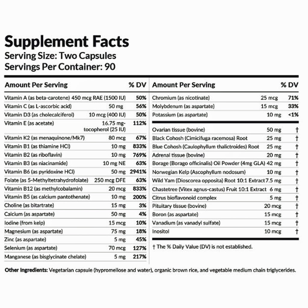 Professional Formulas Female Balance 90c