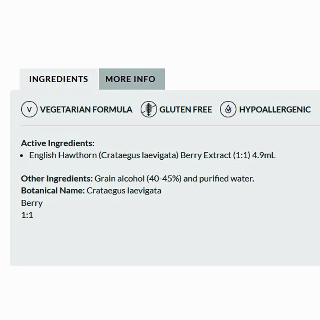 Professional Formulas Hawthorn Berry 16 oz.