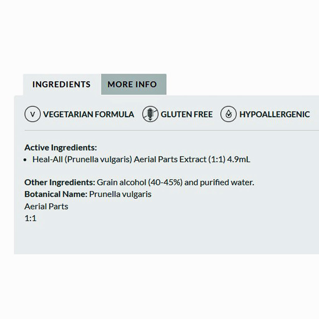 Professional Formulas Heal-All (Prunella Vulgaris) 8.4 oz