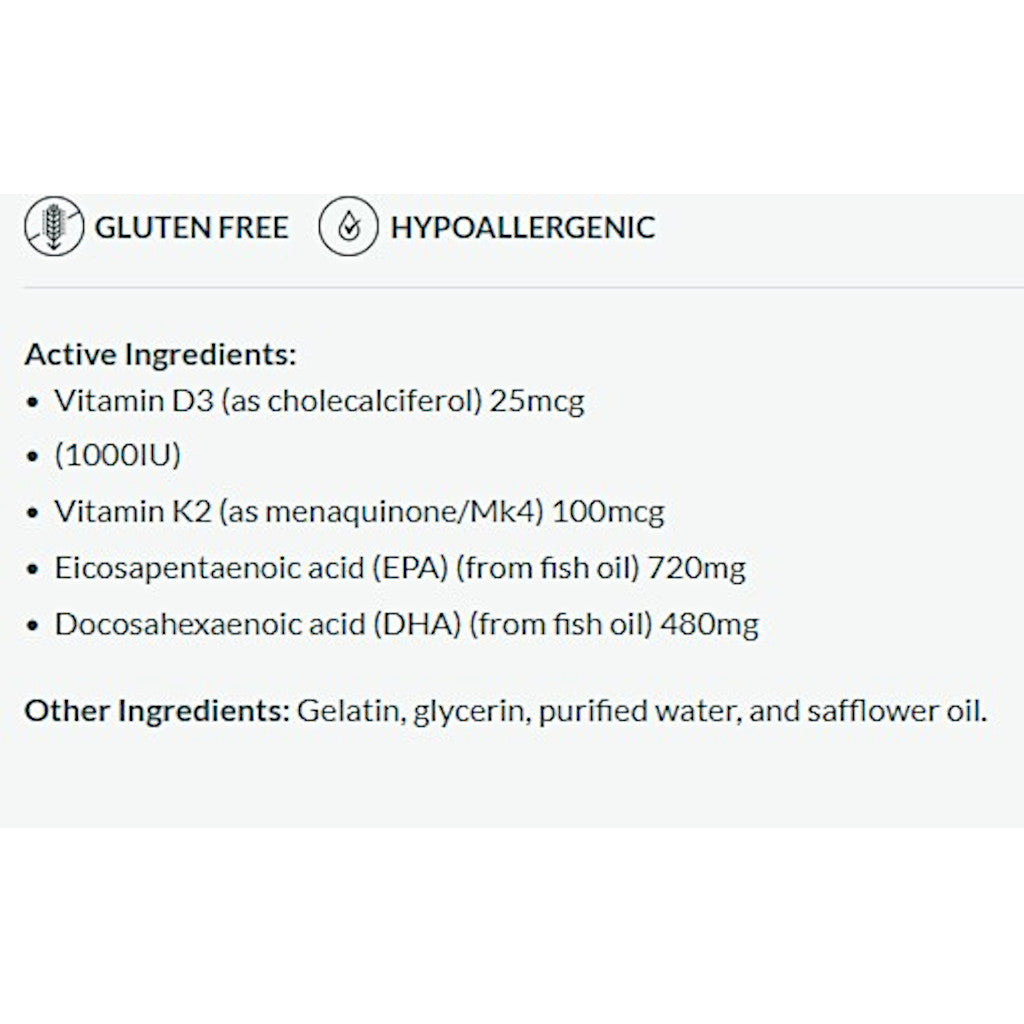 Professional Formulas High Potency Omega Plus 120 perles