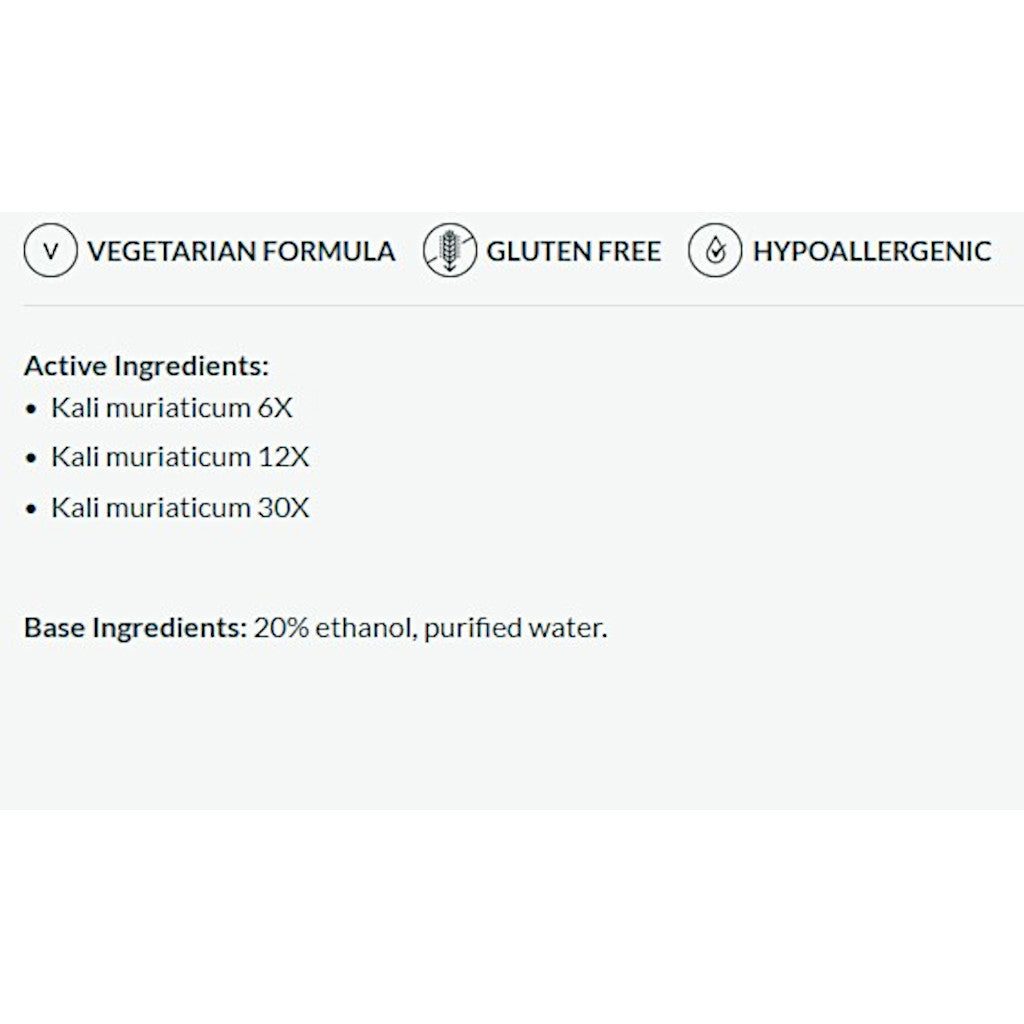 Professional Formulas Kali Muriaticum 2oz