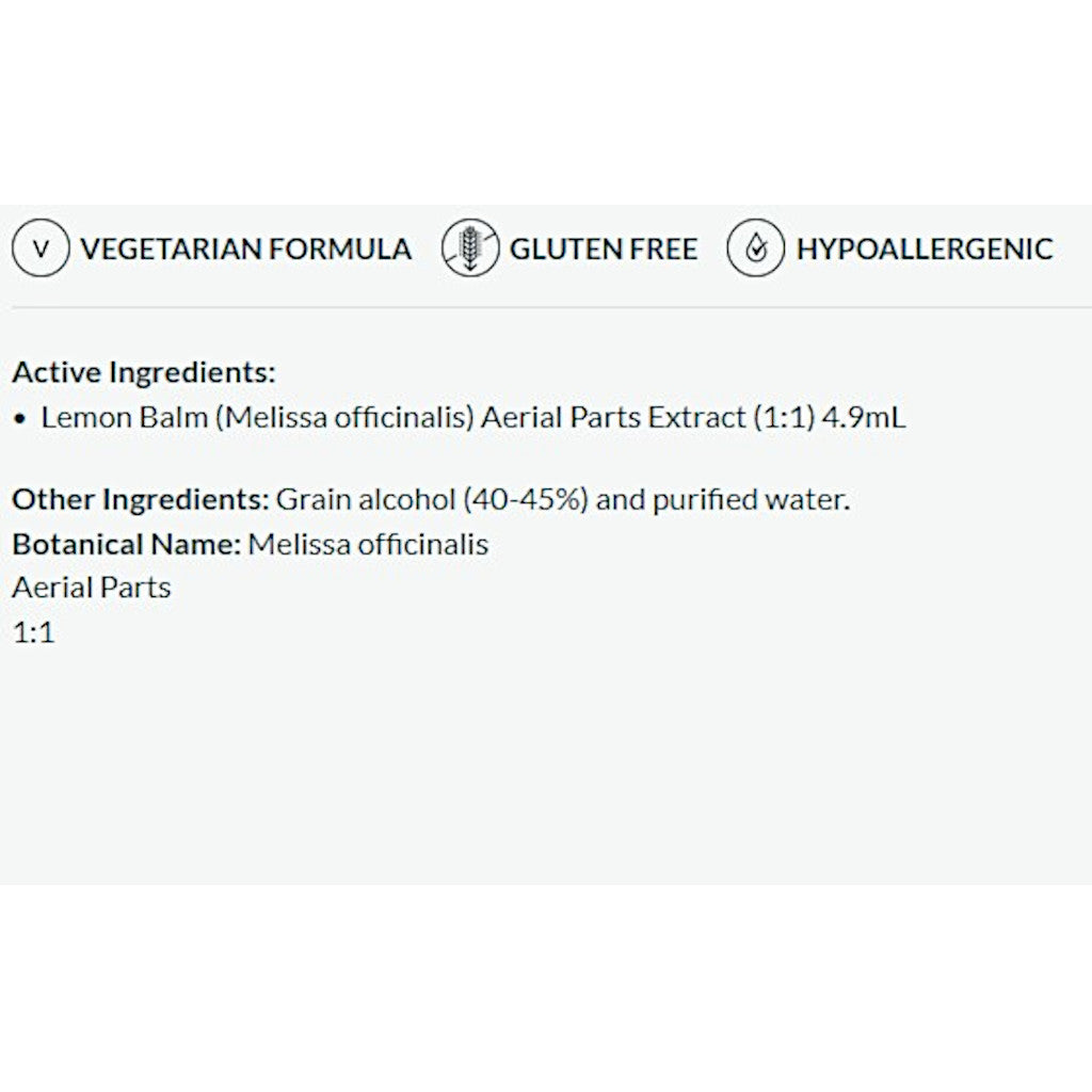 Professional Formulas Lemon Balm (Melissa officinalis) 8.4 oz