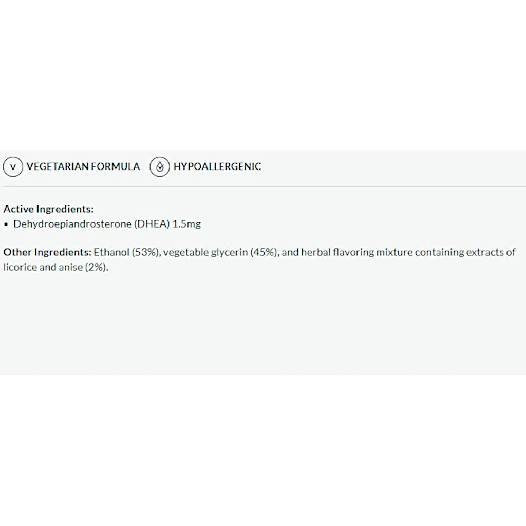 Professional Formulas Liquid DHEA 2oz