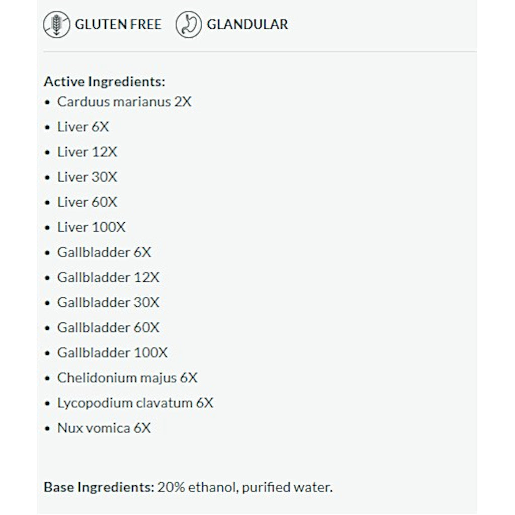 Professional Formulas Liver/Gallbladder Drops 2oz