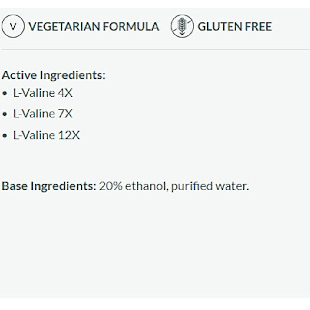Professional Formulas L-Valine 2oz
