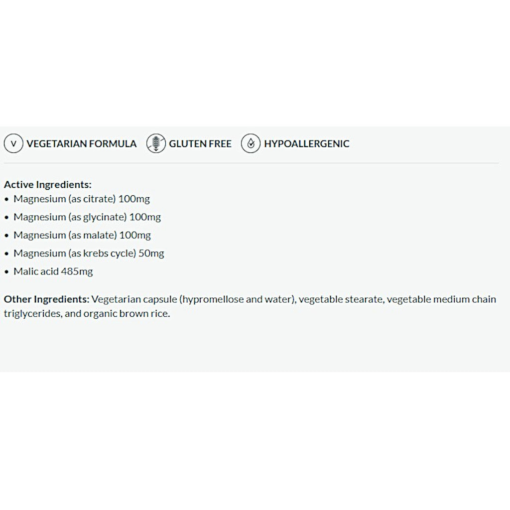 Magnesium Complex with ingredient list