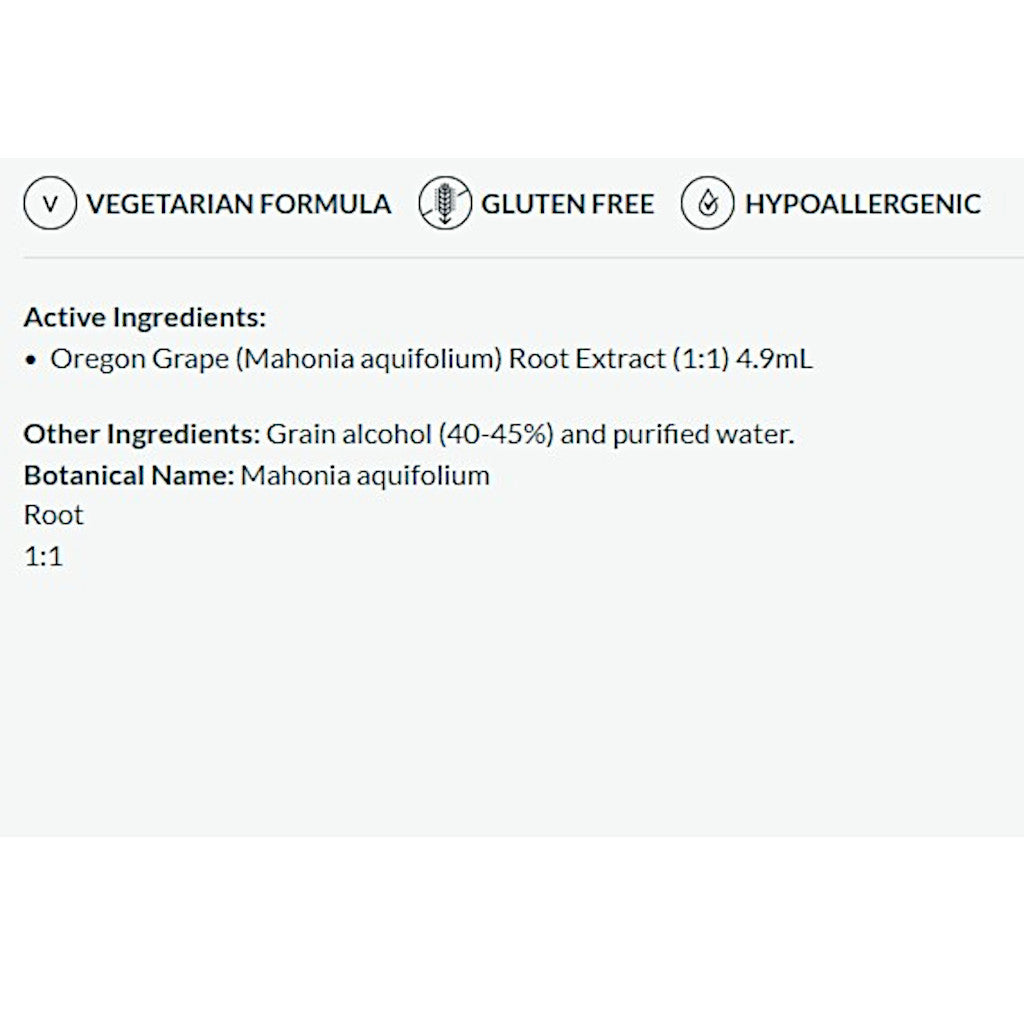 Product label with vegetarian, gluten-free, and hypoallergenic icons on a white background.