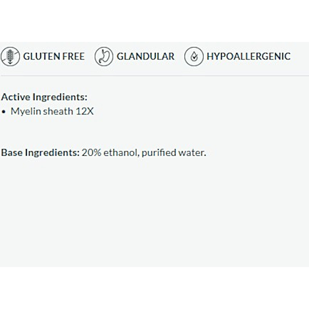 List of product features and ingredients on a white background