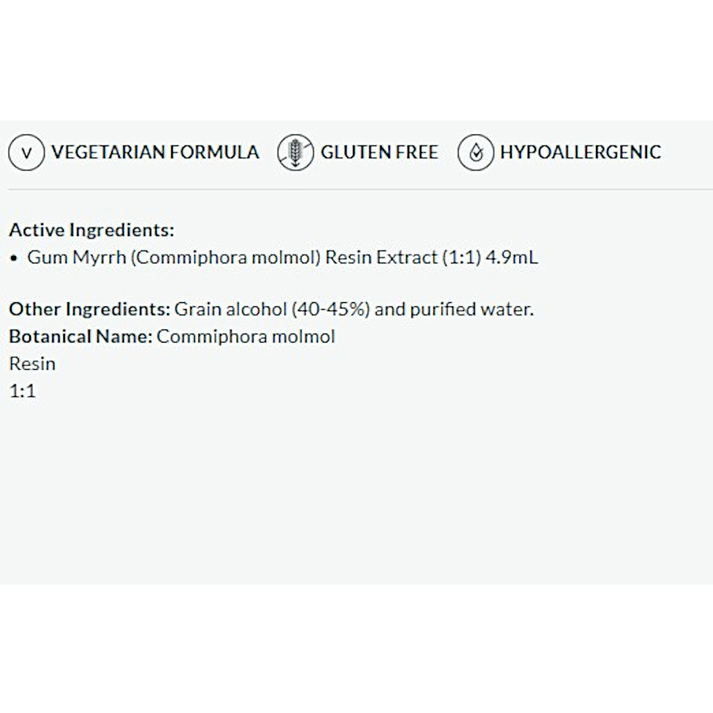 Product label with vegetarian, gluten-free, and hypoallergenic indicators on a white background.