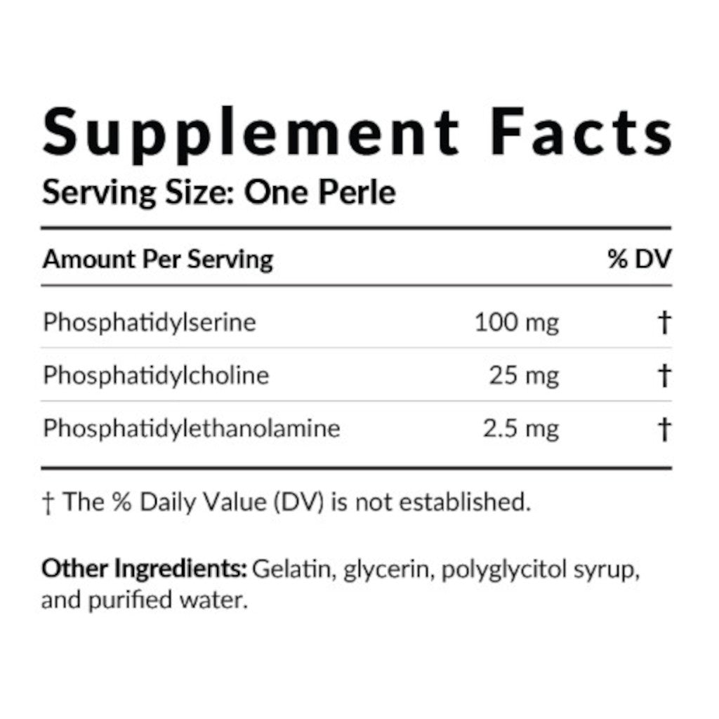 Professional Formulas PhosphatidylSerine 60 perles