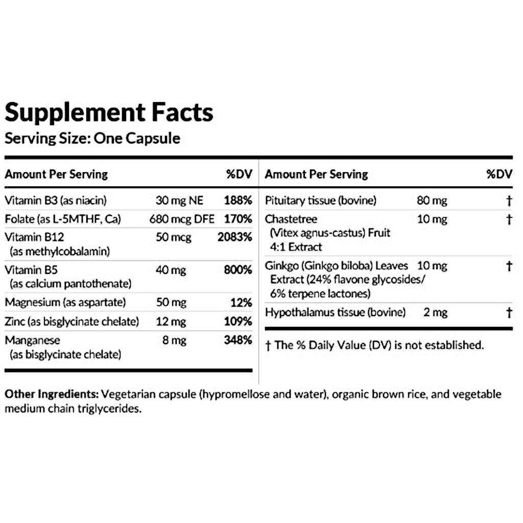 Professional Formulas Pituitary Complex 60c