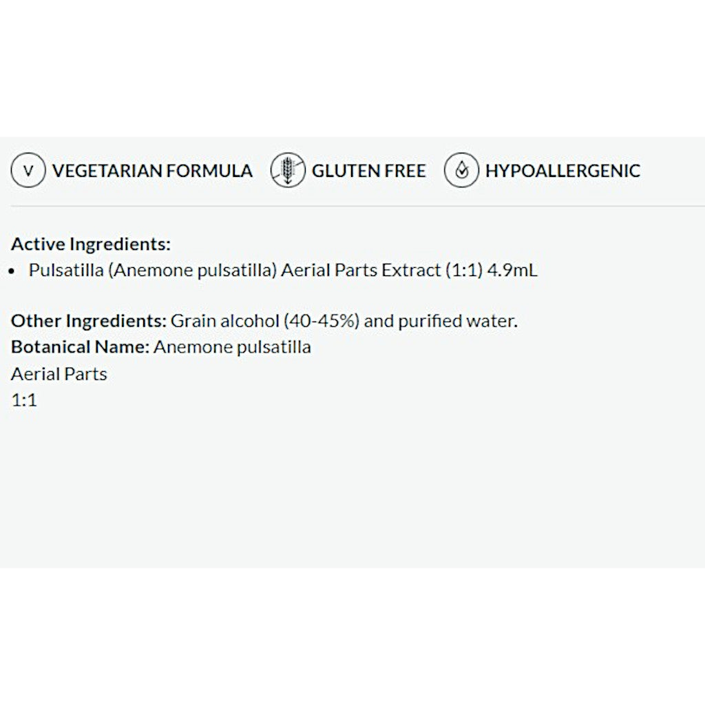 Product label with vegetarian, gluten-free, and hypoallergenic icons on a white background.
