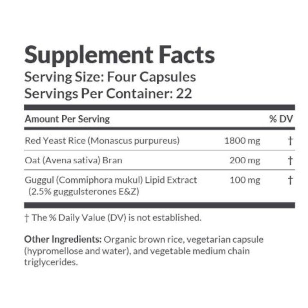 Professional Formulas Red Yeast Rice 90c