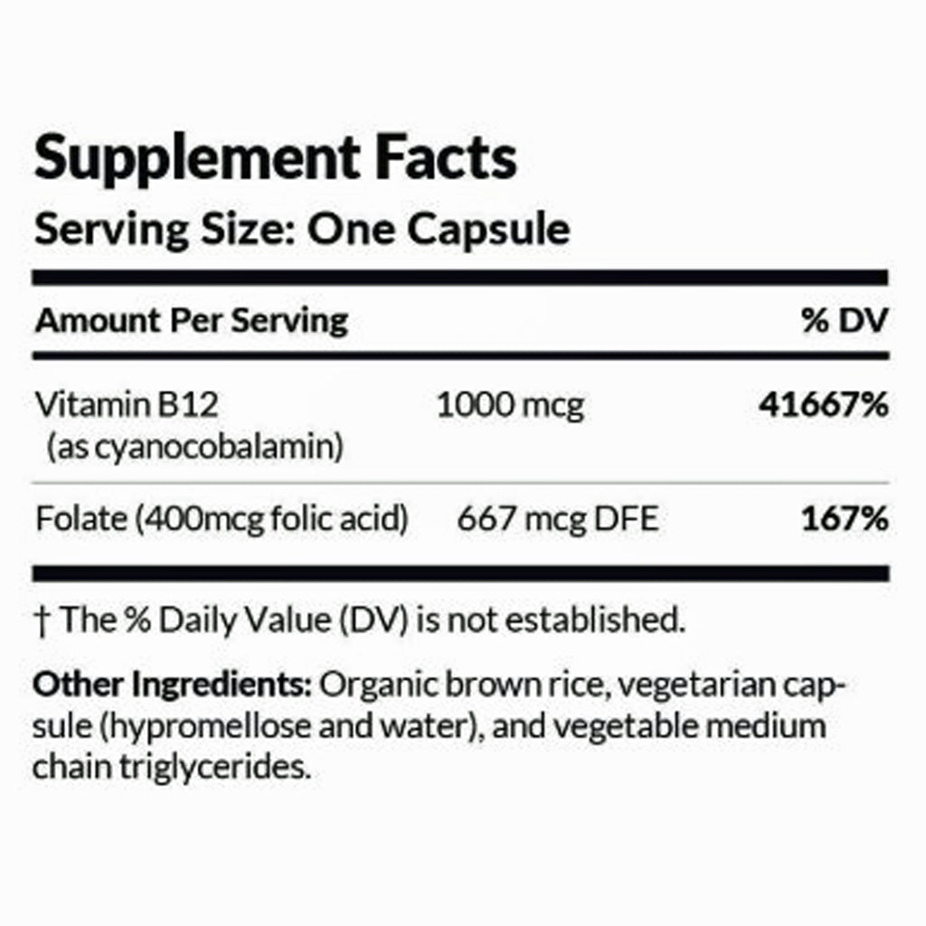 Professional Formulas Vitamin B12 60c