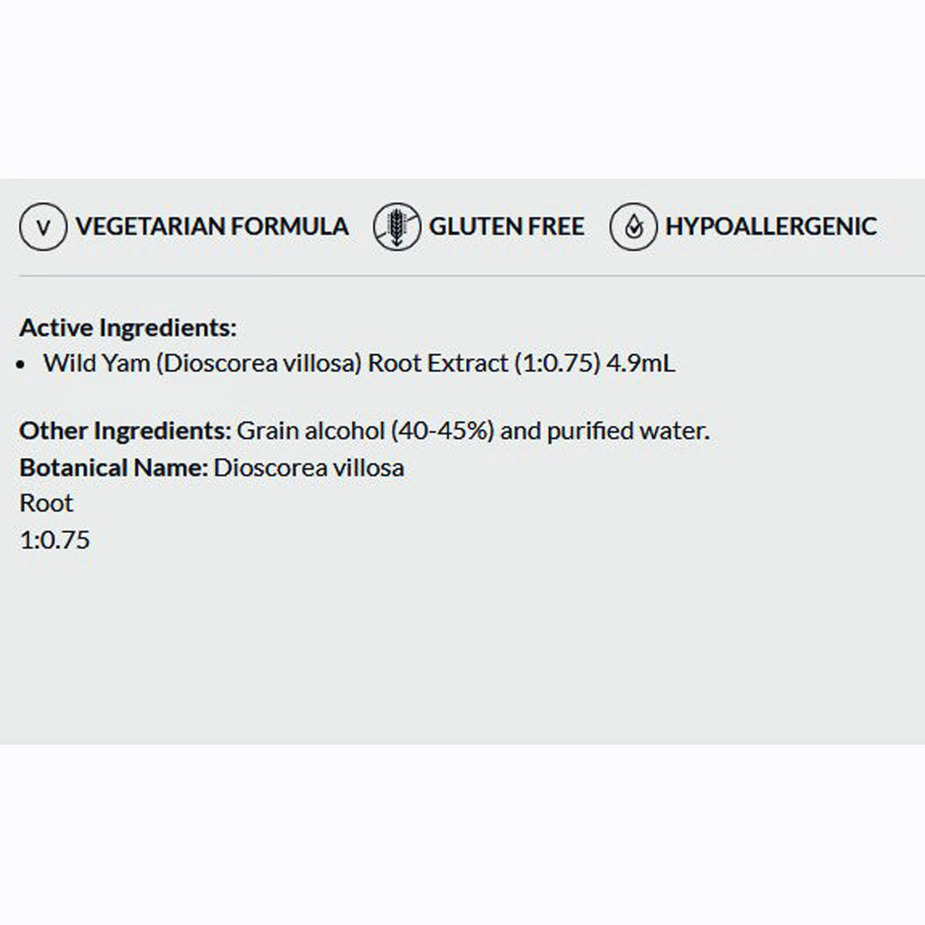 Product label with vegetarian, gluten-free, and hypoallergenic information on a white background.