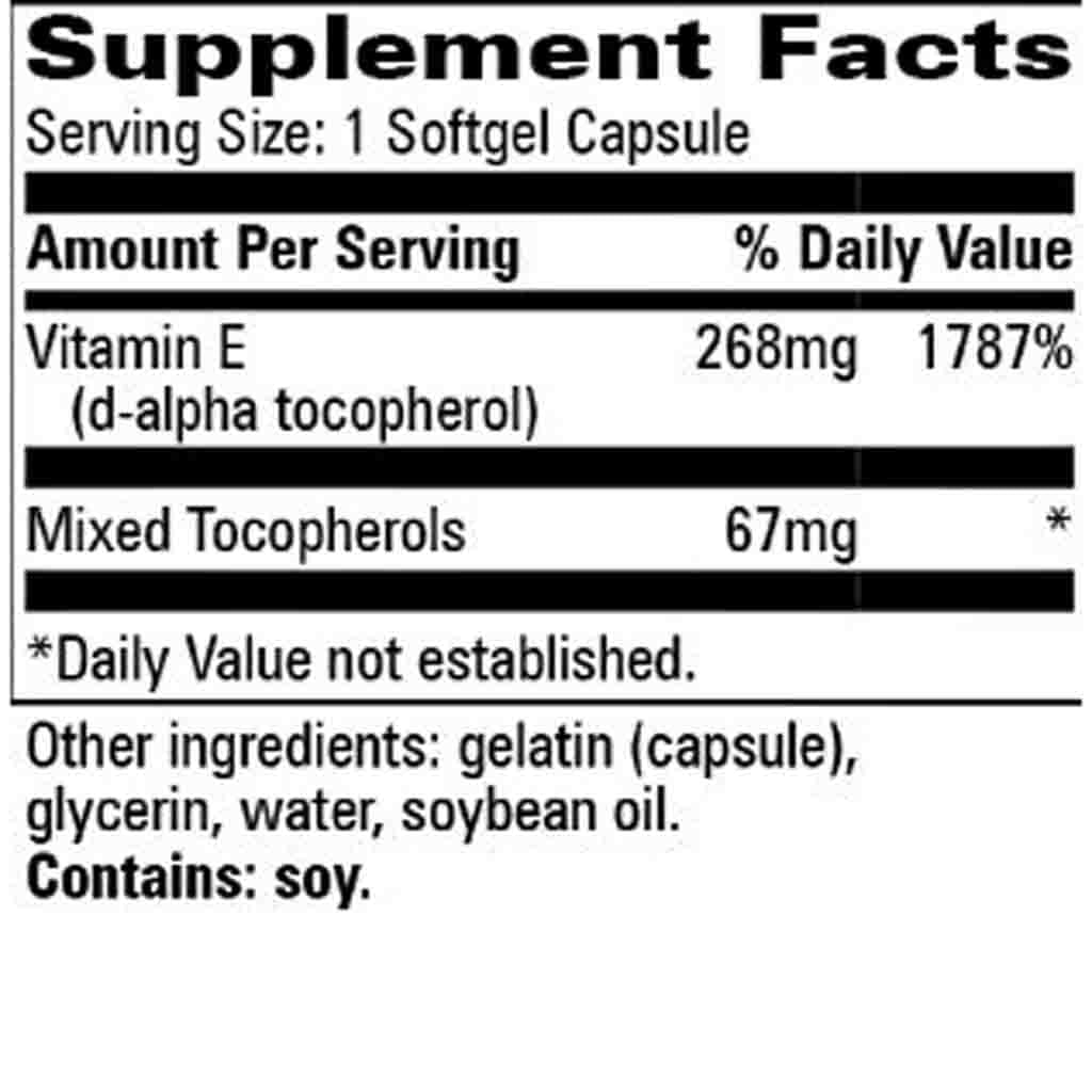 Progressive Labs E-400 with Mixed Tocopherols 90 softgel capsules
