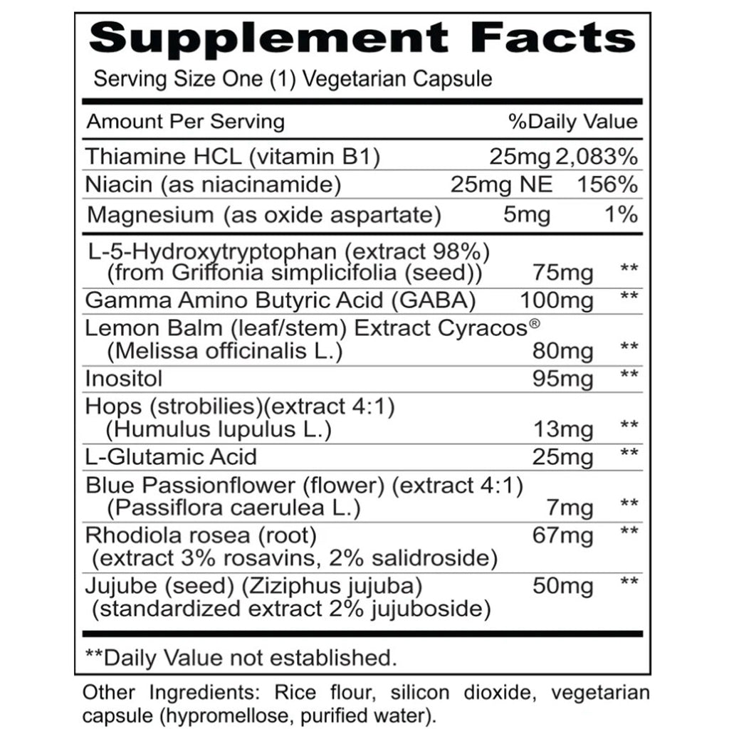 Priority One Anxiety Balance 45c