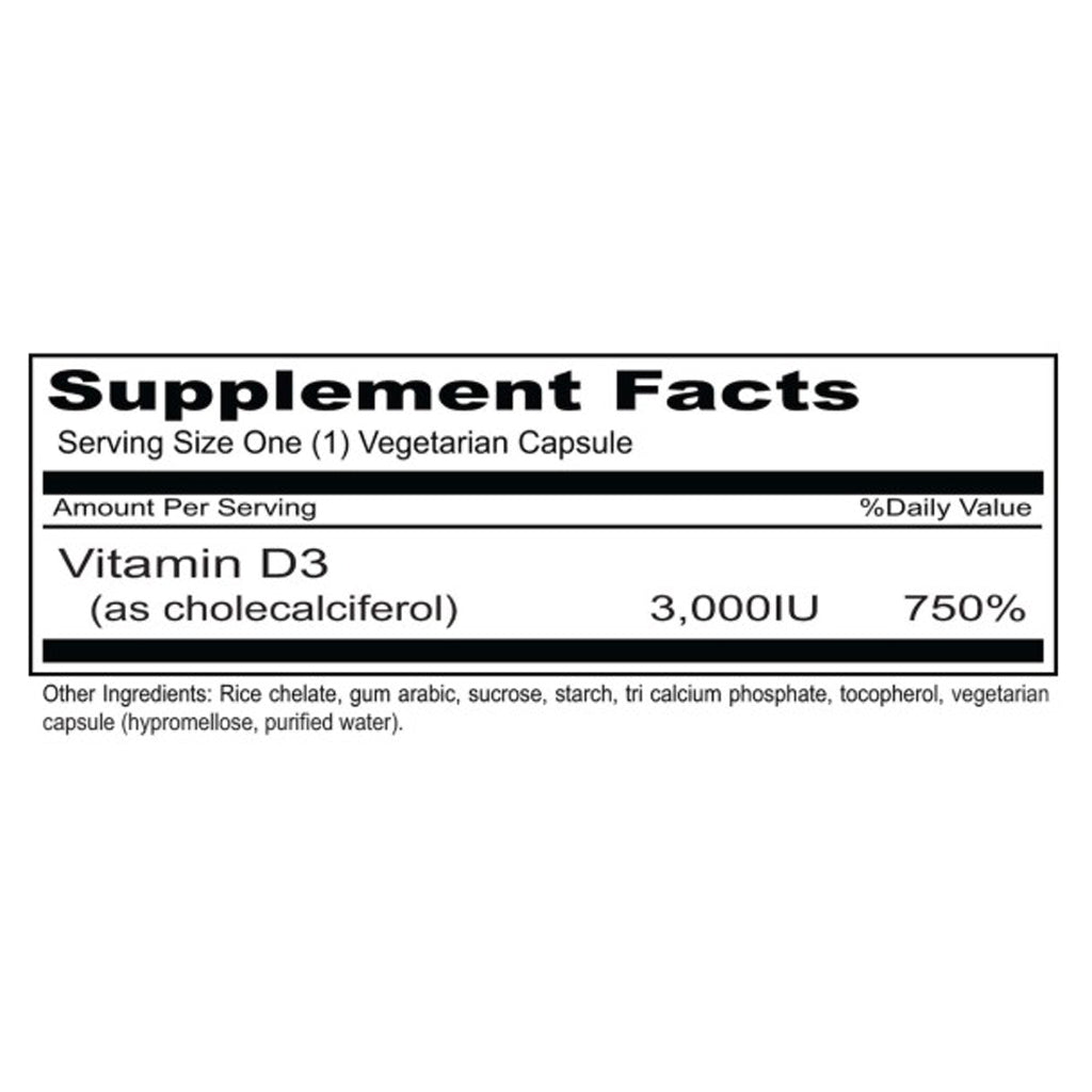 Priority One Sun-D3 3,000 90c