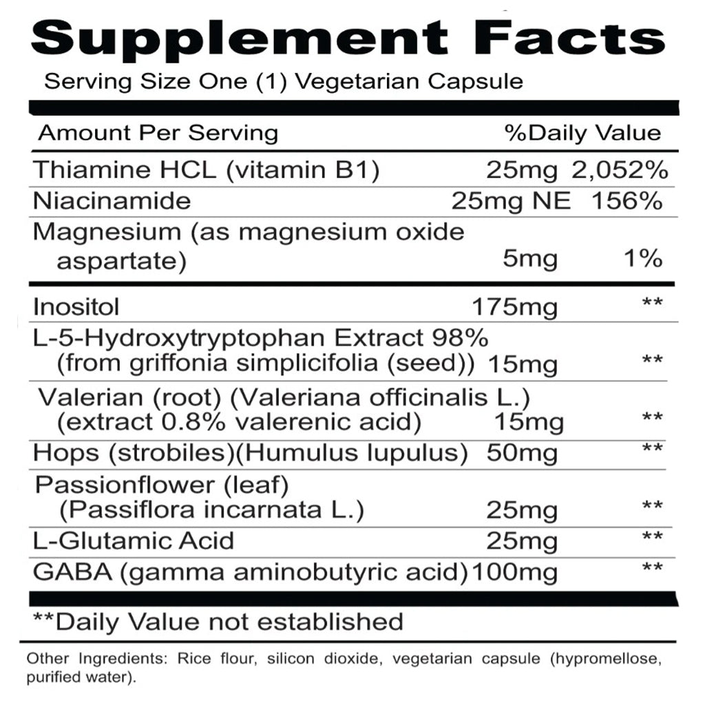 Priority One 5-Hydroxy Gaba 90vc