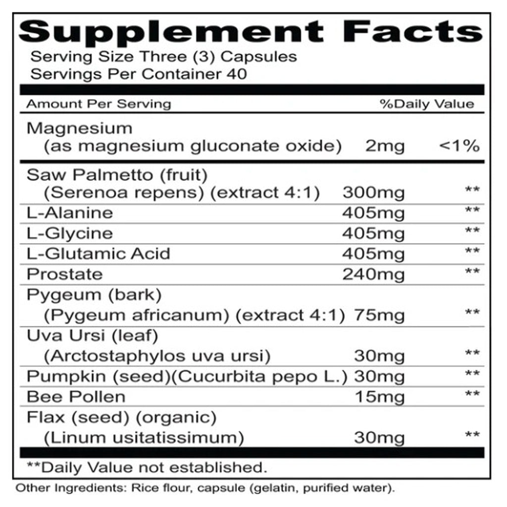 Priority One Prostate Health 120c