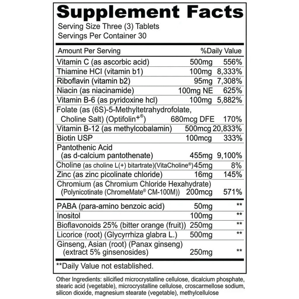 Priority One Stress Plex 90T