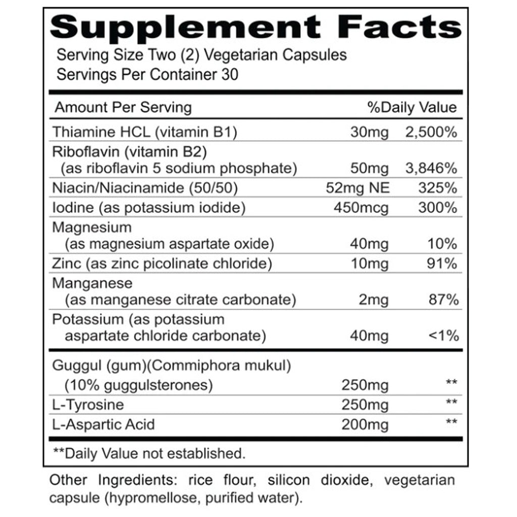 Priority One Thyroid Support 60c