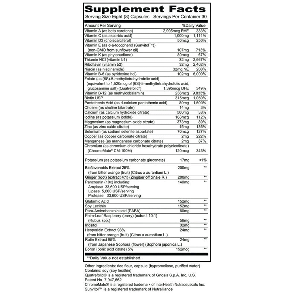 Priority One Womens Formula No Iron 240c