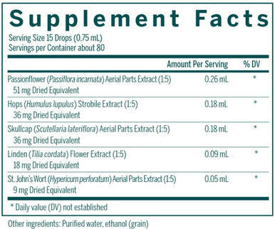 Genestra Passiflora Combination 2 oz