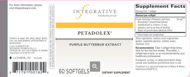 Integrative Therapeutics Petadolex 60sg