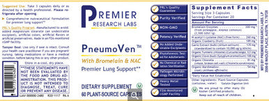 Premier Research Labs PneumoVen 60c