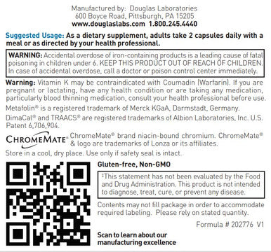 Douglas Laboratories Prenatal 60vc