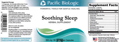 Pacific Biologics Soothing Sleep 60c