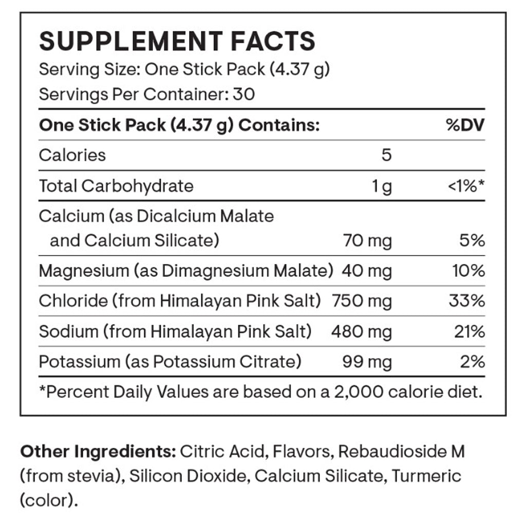 Thorne Daily Electrolytes Mango Limeade re-hydration of cells, ingredient label, restore fluid balance, athletic performance, cellular energy
